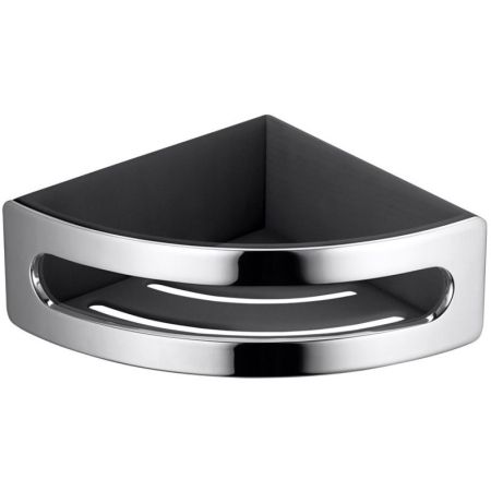 Полка корзина Keuco Elegance New 11657 010001 угловая Хром Антрацит