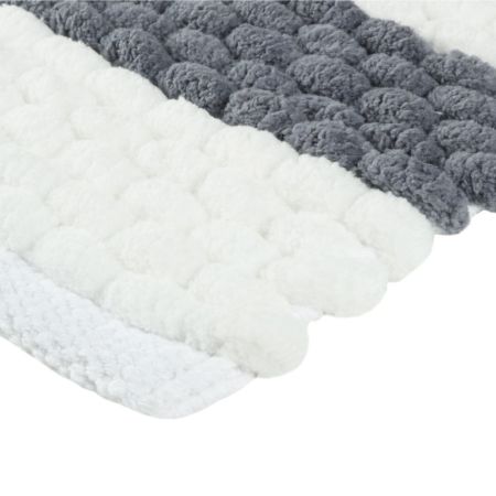 Коврик для ванной комнаты FIXSEN AMBER FX-8040X, синий/красный/белый, артикул FX-8040X