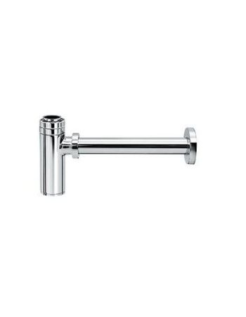 Emmevi, круглый сифон 1¼" для раковины, цвет хром, артикул C06633/CR