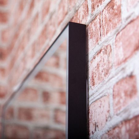 Зеркало Бриклаер ЛОФТ 60 см, сенсор на зеркале бесконтактный, часы, артикул 4627125415722