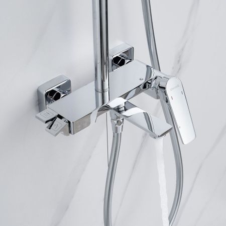 Душевая система Shevanik S4226, хром