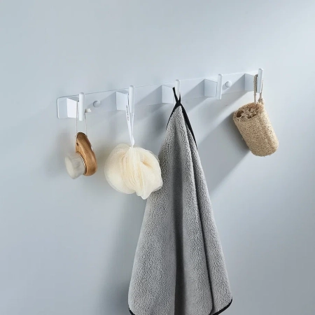 Планка с 5 крючками Shevanik SG5751C, белый