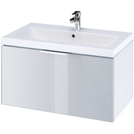 Тумба под раковину Cersanit Stillo 80 подвесная Белая P-SZ-STL-CM/AM/ZU80, артикул P-SZ-STL-CM/AM/ZU80