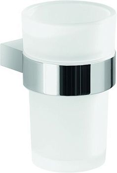 Gedy Canarie, настенный стеклянный стакан, цвет хром