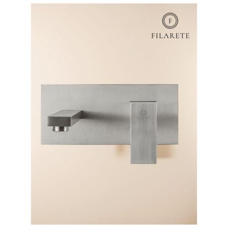 Смеситель для раковины встраиваемый FILARETE Fing FL4040NK, никель