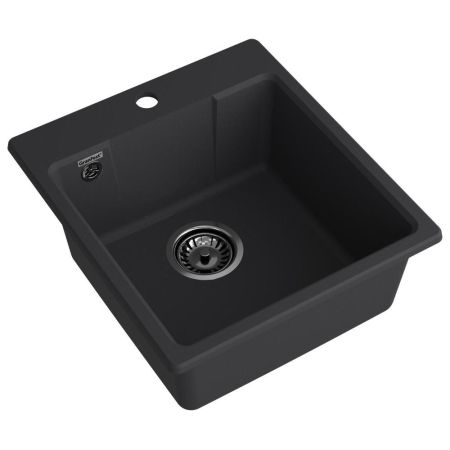 Кухонная мойка GranFest URBAN 644, черный, артикул 644 черный