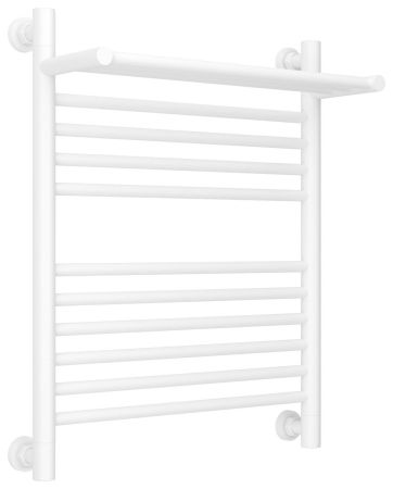 Полотенцесушитель водяной "БОГЕМА 1П +" 600х500 (Матовый Белый), артикул 30-0223-6050