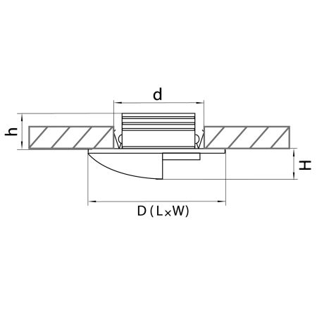 Светильник точечный встраиваемый декоративный со встроенными светодиодами Lumina Lightstar 212166