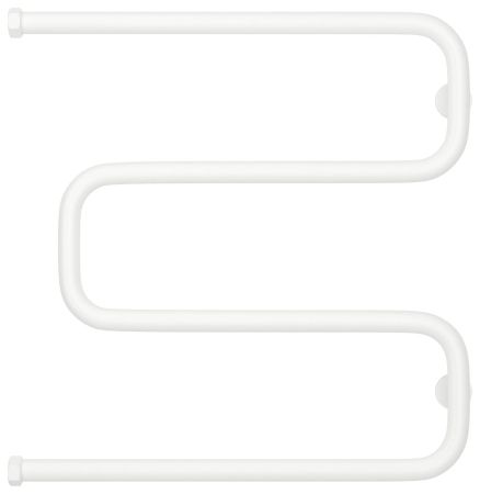 Полотенцесушитель водяной Ш-обр. 600х600 Н. Г. 1" (Матовый белый), артикул 30-0014-6060