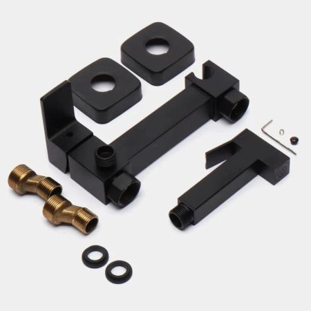 Гигиенический душ со смесителем Savol S-FXQ005H, черный, артикул S-FXQ005H