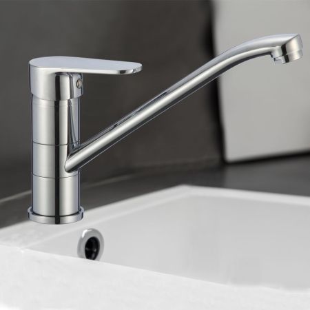 Смеситель для кухни WesnaArt NATUR NAT07-131, хром, артикул NAT07-131