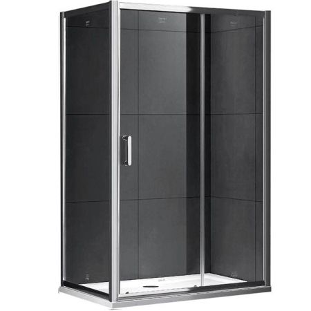 Душевой уголок Gemy S30191G-A100 170х100 профиль Хром стекло прозрачное, артикул S30191G-A100