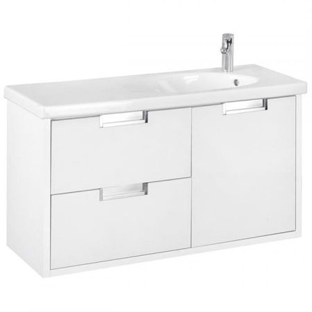 Тумба под раковину ROCA ETNA 96,4 857302806 (подвесная, белый глянец), шт