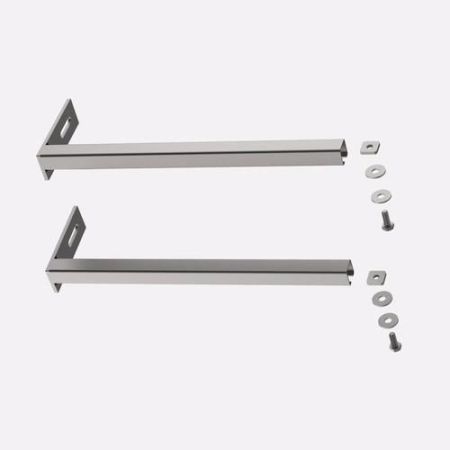 SANIT Удлинительный кронштейн для бокового стенового крепления конструкций INEO 395мм, оцинкованная сталь, (в комплекте - 2шт), артикул 17.023.00..0000