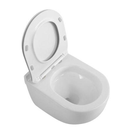 SENSO-TOR Чаша унитаза подвесного безободкового, смыв TORNADO BB017CH-TOR, артикул BB017CH-TOR