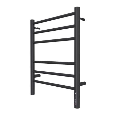 Полотенцесушитель электрический Terminus Аврора П6 450х60 КС 905, черный, артикул 4670078527479