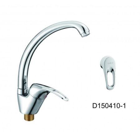 Смеситель для кухни D-Lin D150410-1, хром, артикул D150410-1