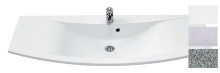 Marlin 3040city, раковина из минерального литья 122 см, цвет белый, артикул CITY120