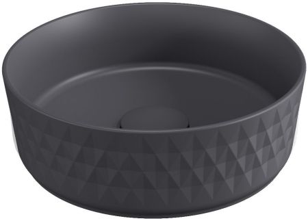 Раковина накладная Allen Brau Fantasy Romb 36 4.11033.AN антрацит, артикул 4.11033.AN