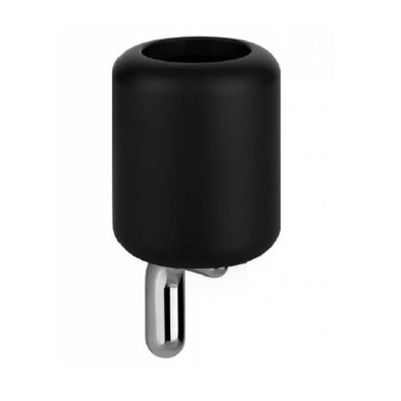 Gessi Goccia Стакан подвесной, цвет: хром/черный, артикул 38008#031