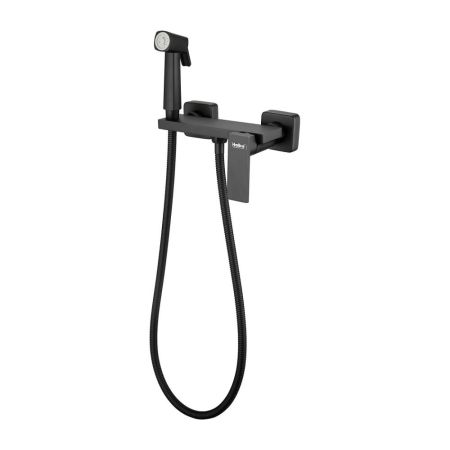 Гигиенический душ со смесителем Haiba HB5517-7, черный, артикул HB5517-7