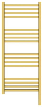 Полотенцесушитель электрический "МОДУС 3.0" 1000х400 / МЭМ правый (Матовое золото)