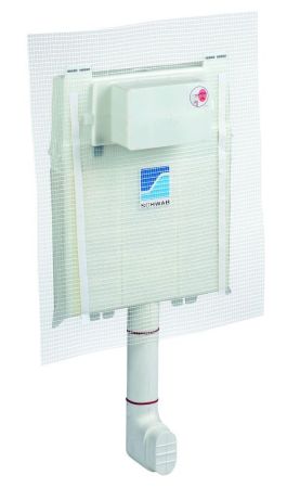 Schwab, бачок для приставного унитаза для клавиш OvateDuo/DotsDuo/Caro/Genera/Futura, артикул 198.0400