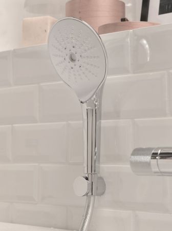 Ручной душ Jacob Delafon Noe Switch E22269-CP Белый Хром, артикул E22269-CP