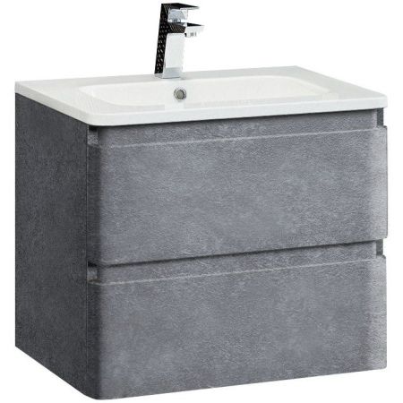 Тумба под раковину Vincea Roberta VMC-1R600MS подвесная Stone, артикул VMC-1R600MS