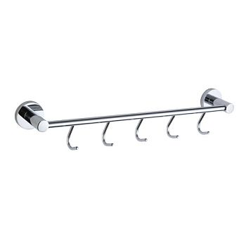 Планка с крючками Savol S-008775, хром