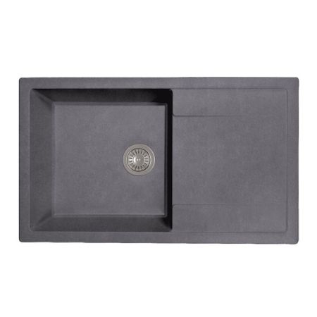 Кухонная мойка Dr. Gans ТЕХНО 25.030.D0860.411, графит, артикул 25.030.D0860.411