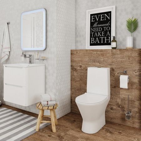 Унитаз компакт Iddis Edifice Rimless EDIRDSEi24 Белый