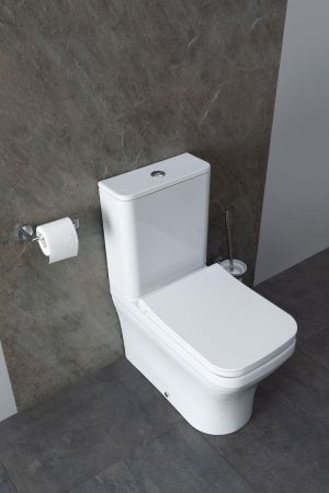 Чаша напольного унитаза Allen Brau Infinity 4.21012.20 белый глянец, артикул 4.21012.20