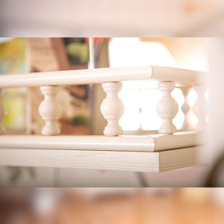 Зеркало со шкафчиком Бриклаер КАНТРИ 105S, бежевый дуб прованс, артикул КАНТРИ 105S