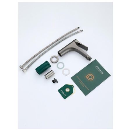 Смеситель для раковины Splenka S54.10.09, графит, артикул S54.10.09