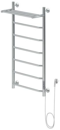 Полотенцесушитель электрический Aquanet Fiona 100х50 Тэн справа, с полкой, артикул 00282000