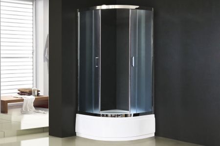 Душевой угол Royal Bath RB 90CK-C-CH 90x90x205 (матовое), артикул RB90CK-C-CH