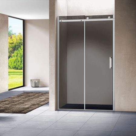 Душевая дверь Como VPS-1C120CG, 1200, хром, стекло тонированное, артикул VPS-1C120CG