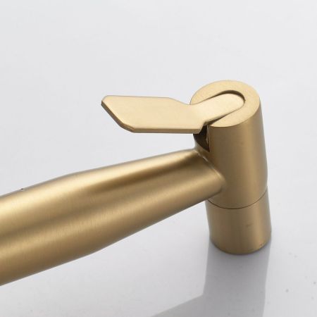 Гигиенический душ со смесителем Shevanik S147G, золотой сатин