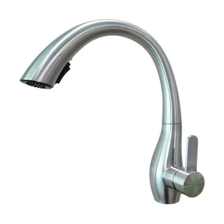 Смеситель для кухни FASHUN A56016, сатин, артикул A56016