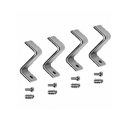 Набор для крепления раковины, Duravit, для монтажа снизу, для каменных столешниц (за исключением встраиваемого умывальника Santosa), артикул 0050280000