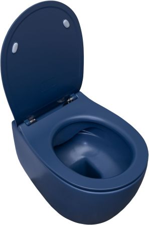 Чаша подвесного унитаза Allen Brau Fantasy 4.11004.ID индиго, артикул 4.11004.ID