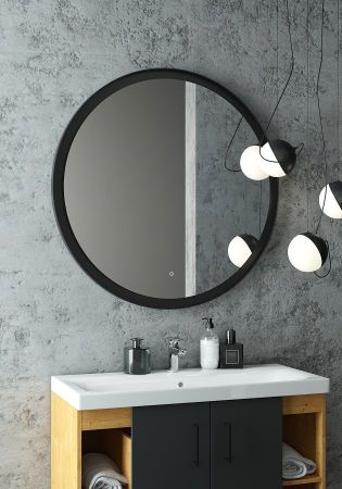 Зеркало с подсветкой ART&MAX Napoli AM-Nap-1000-DS-F, артикул AM-Nap-1000-DS-F