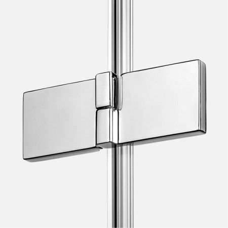 Душевое ограждение NEW TRENDY AVEXA 100x80x200 EXK-1482 (хром), артикул EXK-1482