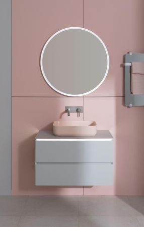 Тумба под раковину Allen Brau Infinity 85 1.21001.PWM папирус матовый, артикул 1.21001.PWM