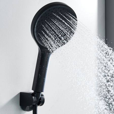 Смеситель для ванны Shevanik S6222H, черный, артикул S6222H