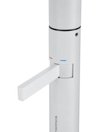 Смеситель для раковины высокий WONZON & WOGHAND, Белый матовый (WW-6068-MW), артикул WW-6068-MW