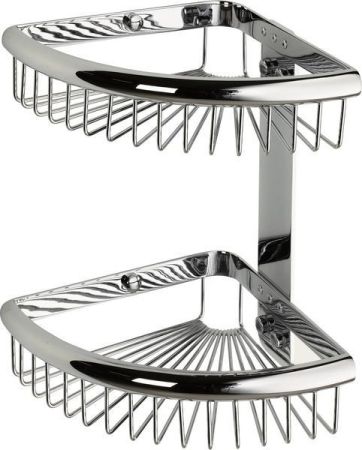 Sanibano, решетка угловая 2-х уровневая, цвет бронза, артикул H226LATON/BR