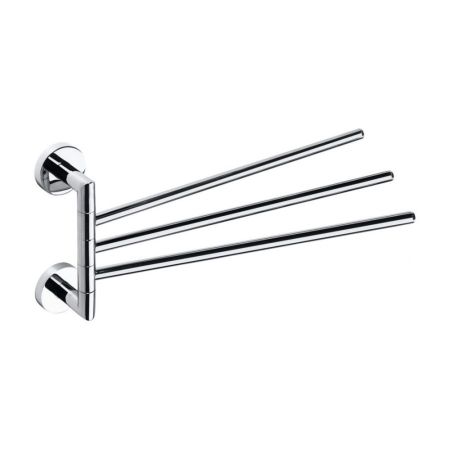 Полотенцедержатель X-ROUND, тройной, поворотный 450 мм, хром, Sapho, артикул XR407