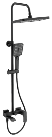 Душевая система BELZ B24507-7, черный, артикул B24507-7